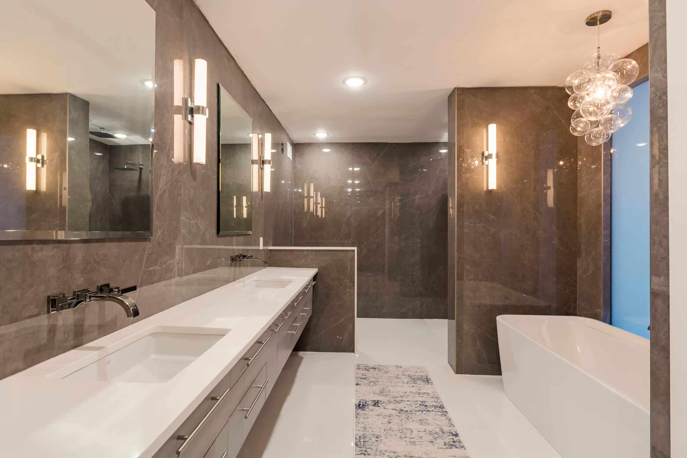 Bathroom after remodeling